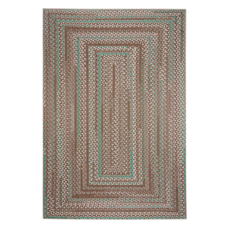 Cliffside Braid Machine Woven Rug Rectangle Roomshot image