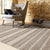 Abingdon Sesame Flat Woven Rug Rectangle Roomshot image