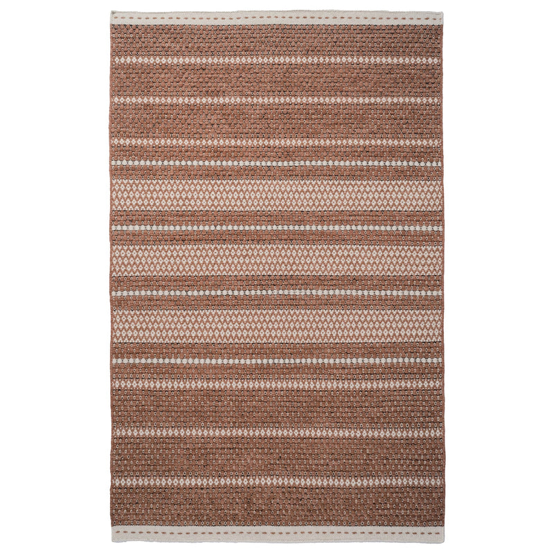 Abingdon Ginger Flat Woven Rug Rectangle SiloR image