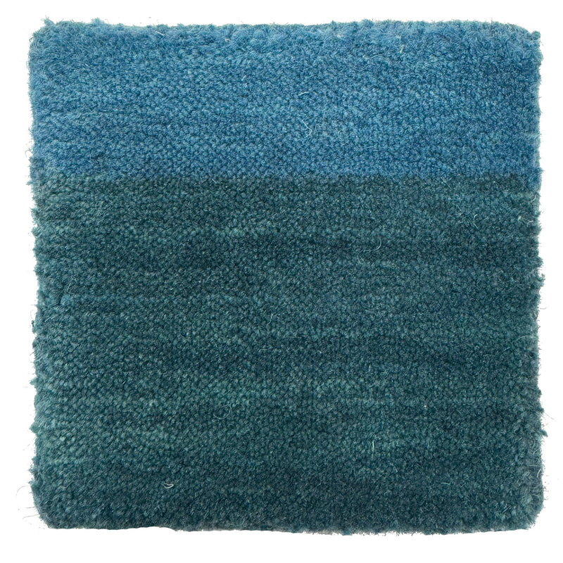 Simply Gabbeh Taos Blue Hand Loomed Area Rug  SiloS image