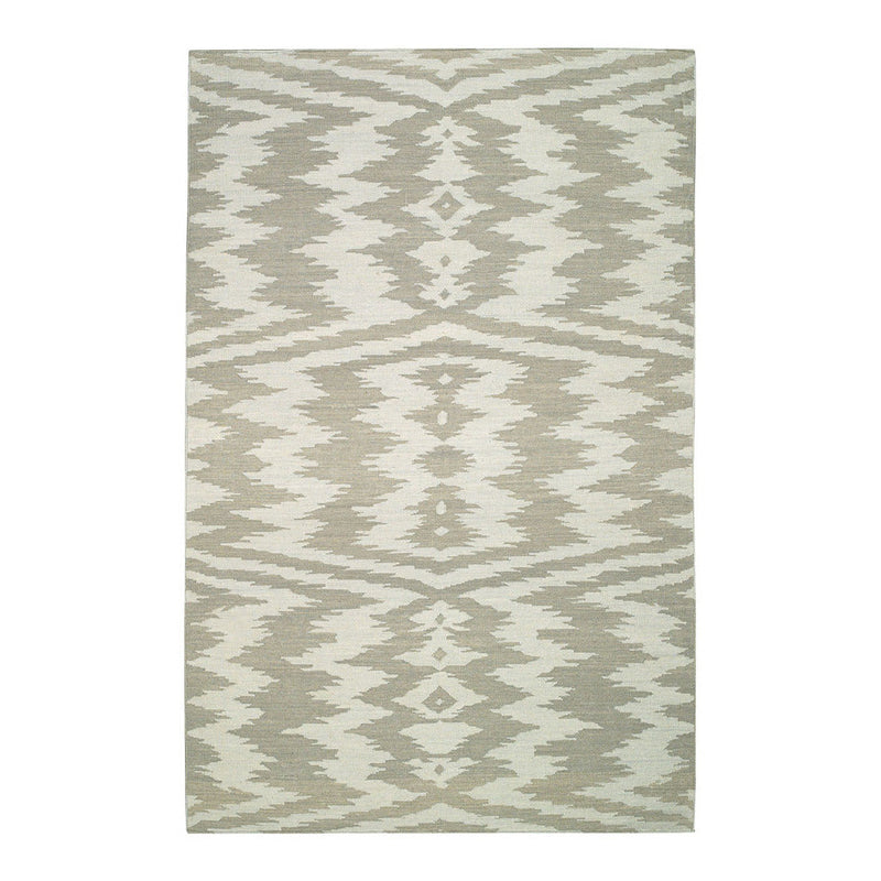 Uzbek Stone Flat Woven Rug Rectangle SiloR image