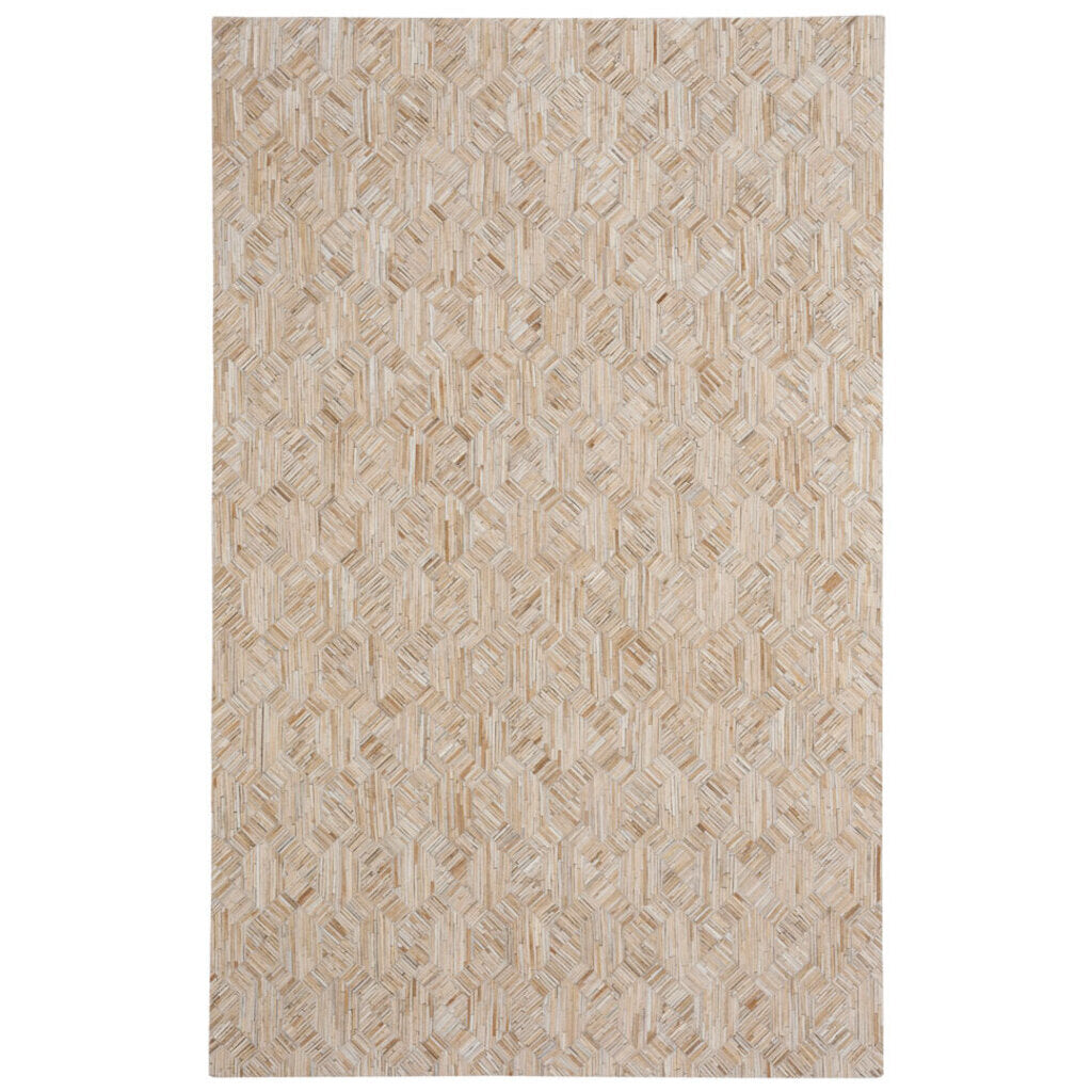 Laramie-Polygon Mushroom Flat Woven Rug Rectangle image