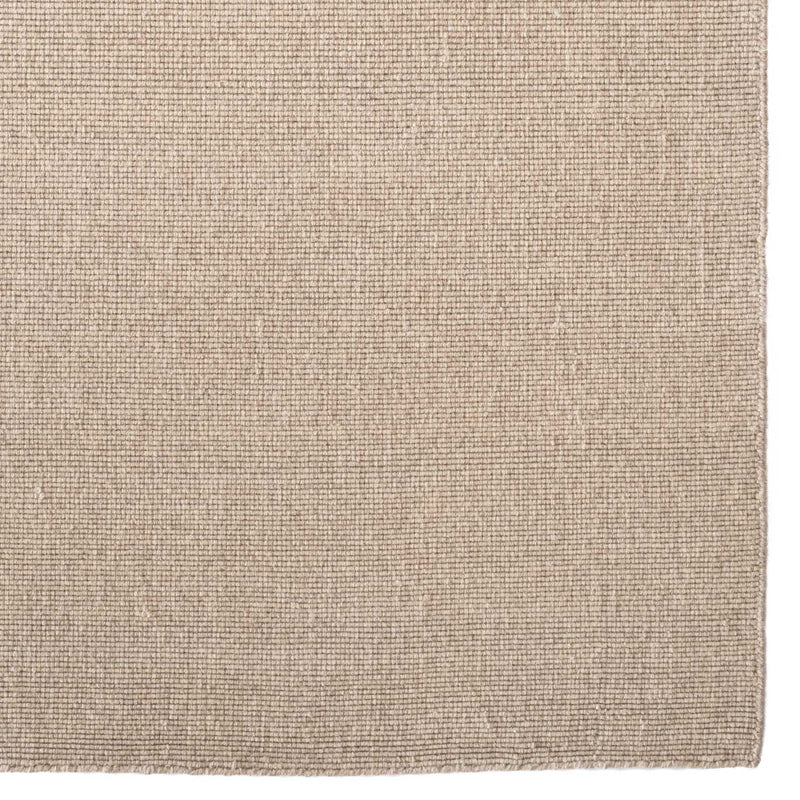 Freeport Beige Hand Loomed Area Rug Rectangle Corner image