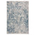 Milagros Blue Steel Machine Woven Rug Rectangle SiloR image