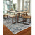 Landis-Isfahan Slate Blue Machine Woven Rug Rectangle Roomshot image