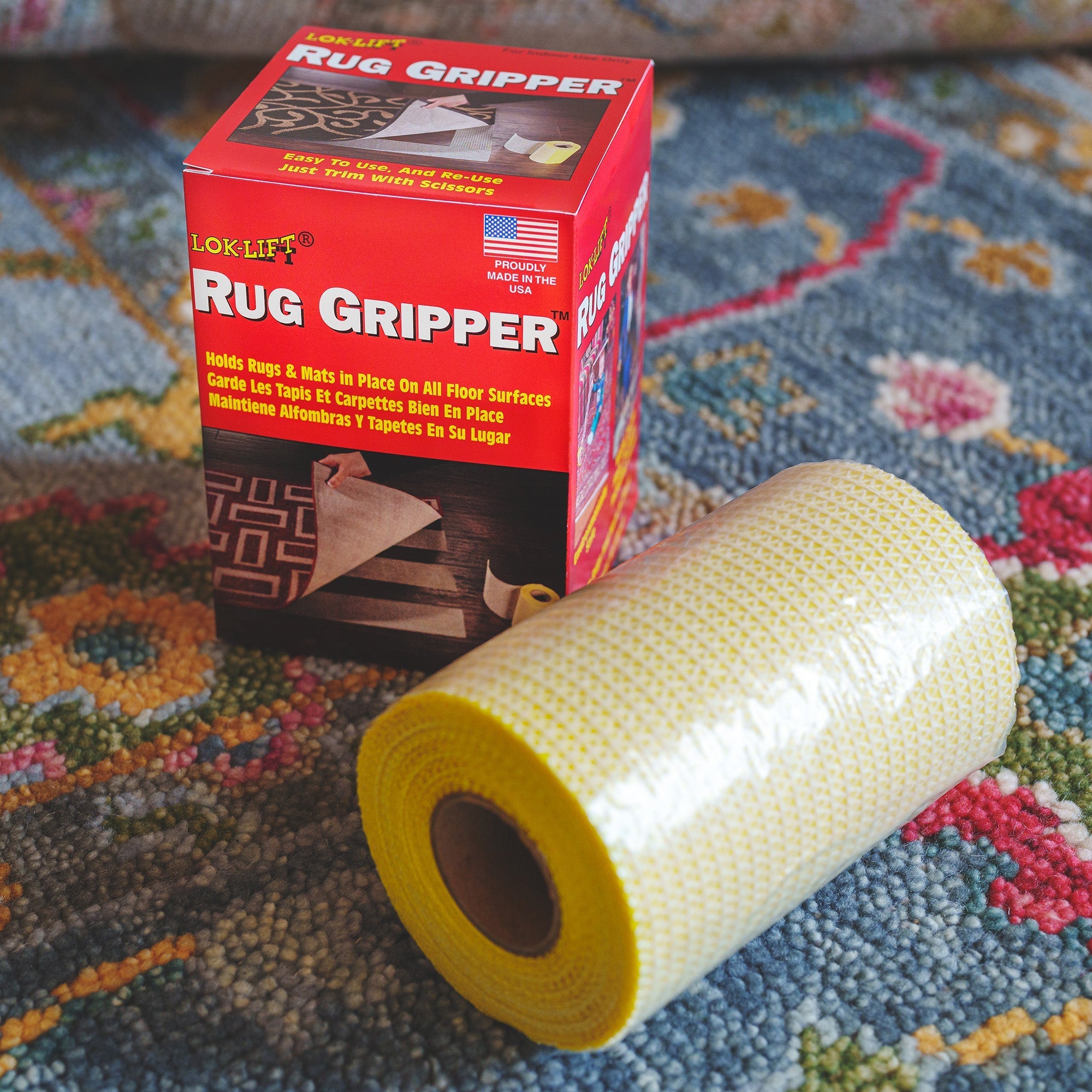 Lok-Lift Rug Gripper No Color Rug Paddin Roll image