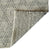 Geometrics Gray Hand Woven Area Rug Rectangle Back image