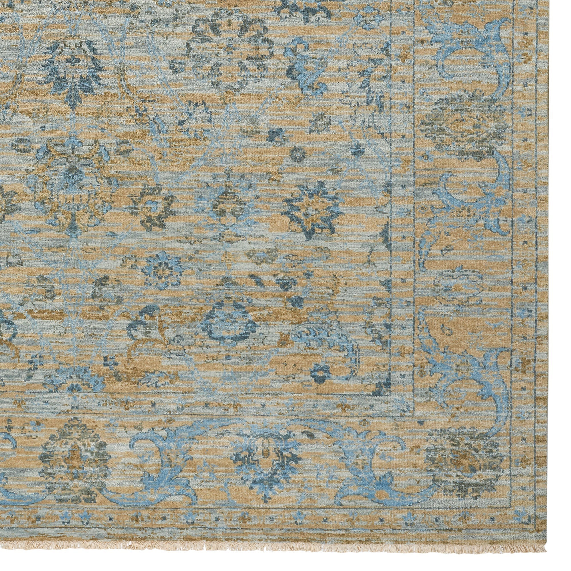 Andover Gold Hand Knotted Rug Rectangle image