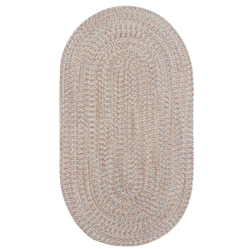 Seaport Adobe Braided Rug Oval image