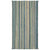 Hampton Seaglass Blue Flat Woven Rug Vertical Stripe Rectangle image