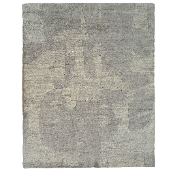 Jansson Parchment Hand Knotted Rug Rectangle image