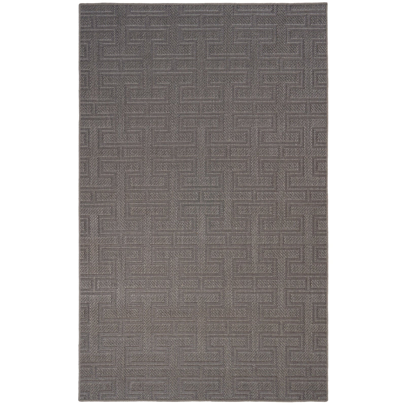 Elisa Graphite Machine Woven Rug Rectangle image