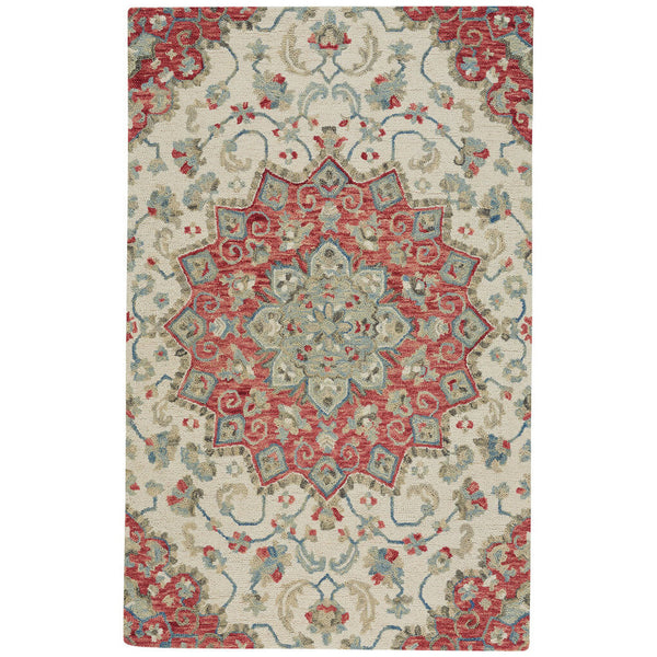 Avanti-Palani Ivory Bloom Hand Tufted Rug Rectangle image