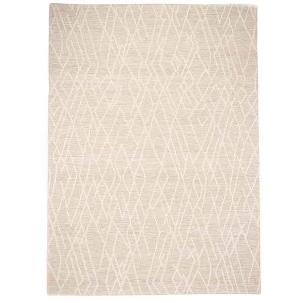 Lineas Gesso Hand Tufted Rug Rectangle image