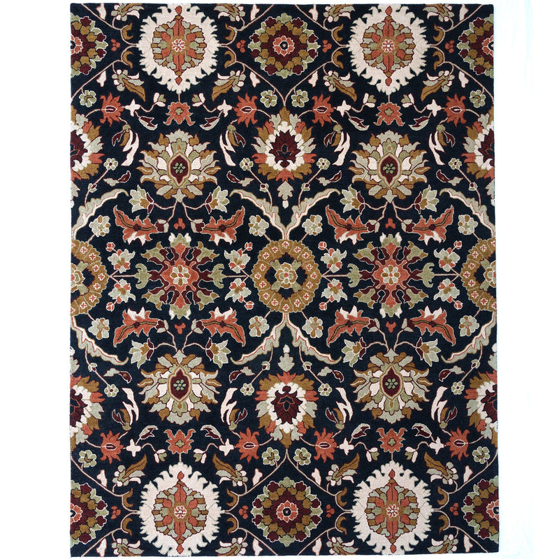 Azari-Keshan Ink Hand Tufted Rug Rectangle image