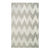 Wild Chev Stone Flat Woven Rug Rectangle image