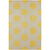 NY Dot Leo Sun Flat Woven Rug Rectangle image