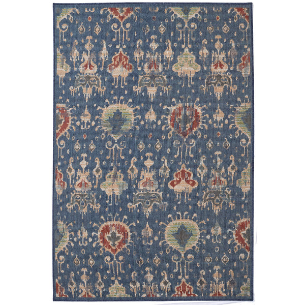 Captiva-Ikat Navy Machine Mad Rectangle image