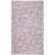 Cloud People Violet Loop Hooked Rug Rectangle image