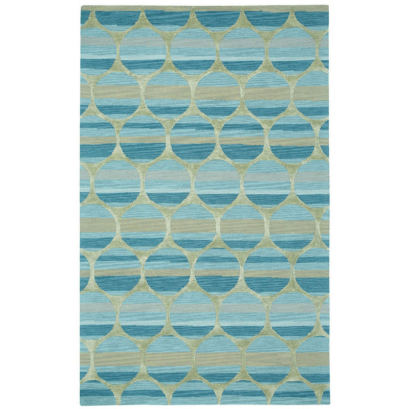 Tuscan Sun Turquesa Hand Tufted Rug Rectangle image