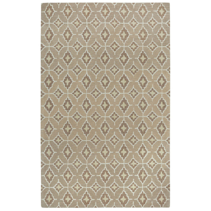 Lisbon Tan Butter Hand Tufted Rug Rectangle image