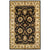 Eloquent Garden Brilliant Black Hand Tufted Rug Rectangle image