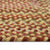 Homecoming Wheatfield Braided Rug Concentric Cross Section image
