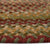 Homecoming Evergreen Braided Rug Oval Cross Section image