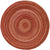 Homecoming Rosewood Red Braided Rug Round image