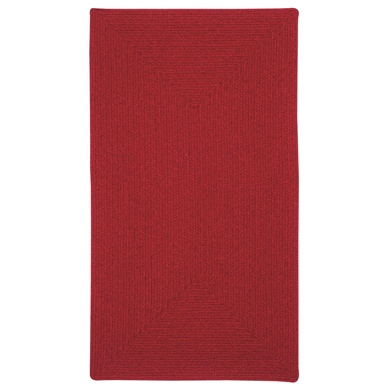 Heathered Scarlet Red Solid