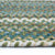 American Legacy Pine Forest Braided Rug Oval Cross Section image