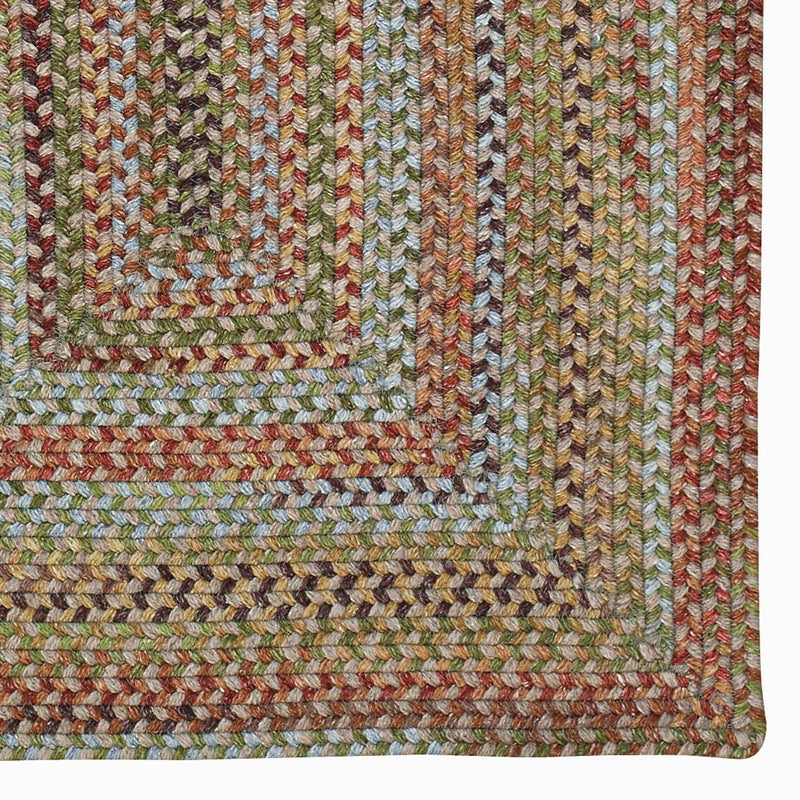 American Legacy Tuscan Braided Rug Concentric Corner image