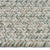 Stockton Light Green Braided Rug Concentric Cross Section image