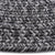 Stockton Dark Gray Braided Rug Round Cross Section image