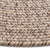 Stockton Medium Brown Braided Rug Round Cross Section image