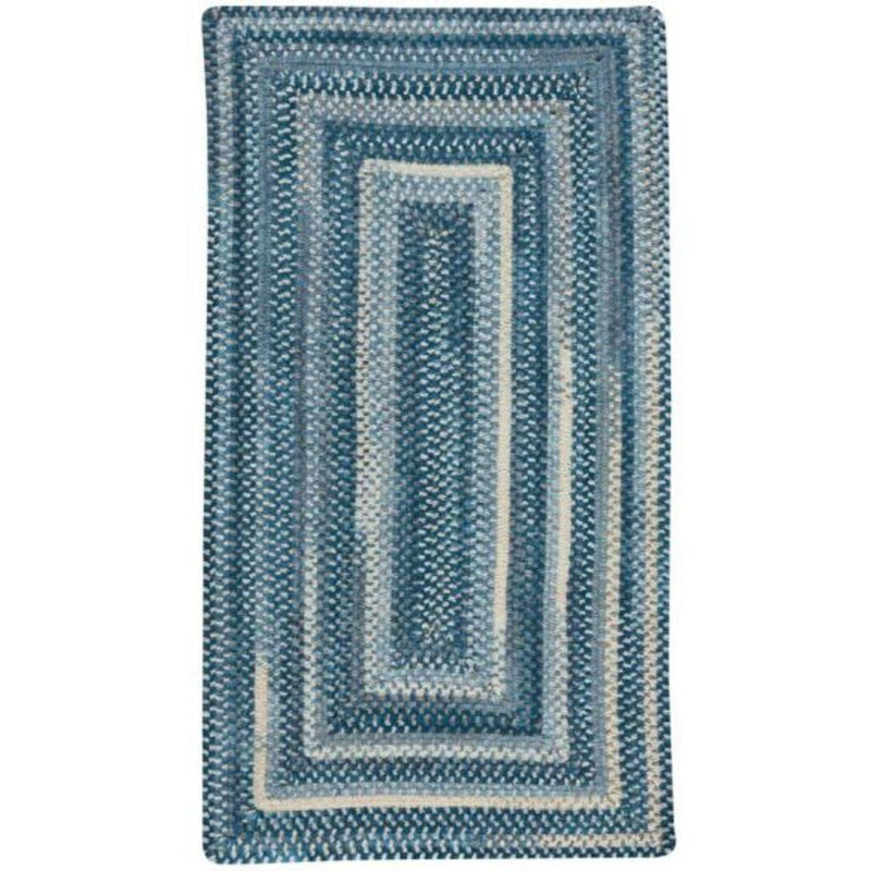 Synergy Chambray Braided Rug Concentric image