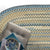 Bonneville Sandy Beach Braided Rug Oval Roomshot image
