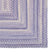 Bambini Periwinkle Braided Rug Concentric Corner image