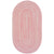 Bambini Pretty In Pink Braided Rug Oval image