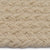 Naturelle Natural Braided Rug Cross-Sewn Cross Section image