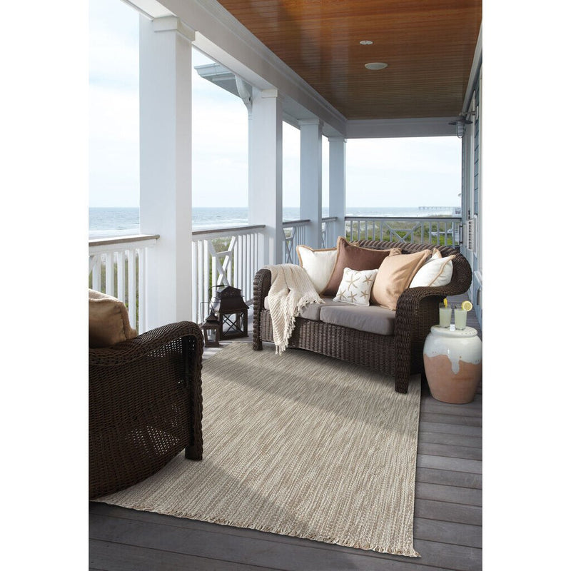 Seagrove Oyster Flat Woven Rug Rectangle image