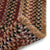 Cambridge Wineberry Braided Rug Concentric Back image