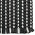 Novato Black White Machine Woven Rug Rectangle Corner image