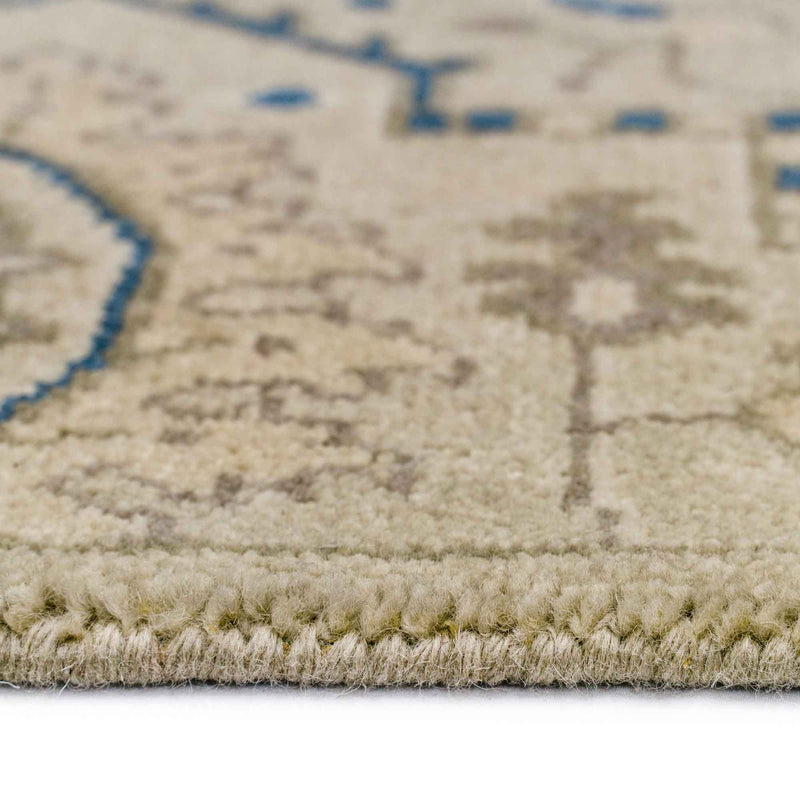 Solace Dusk Hand Knotted Rug Rectangle Cross Section image