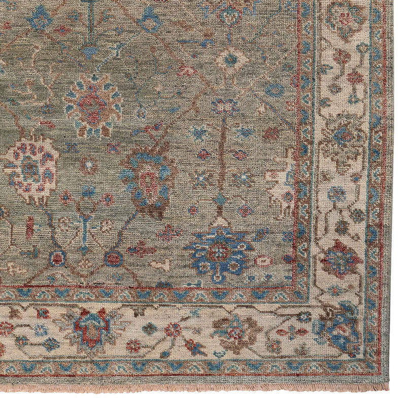 Braymore-Jackson Loden Hand Knotted Rug Rectangle Corner image