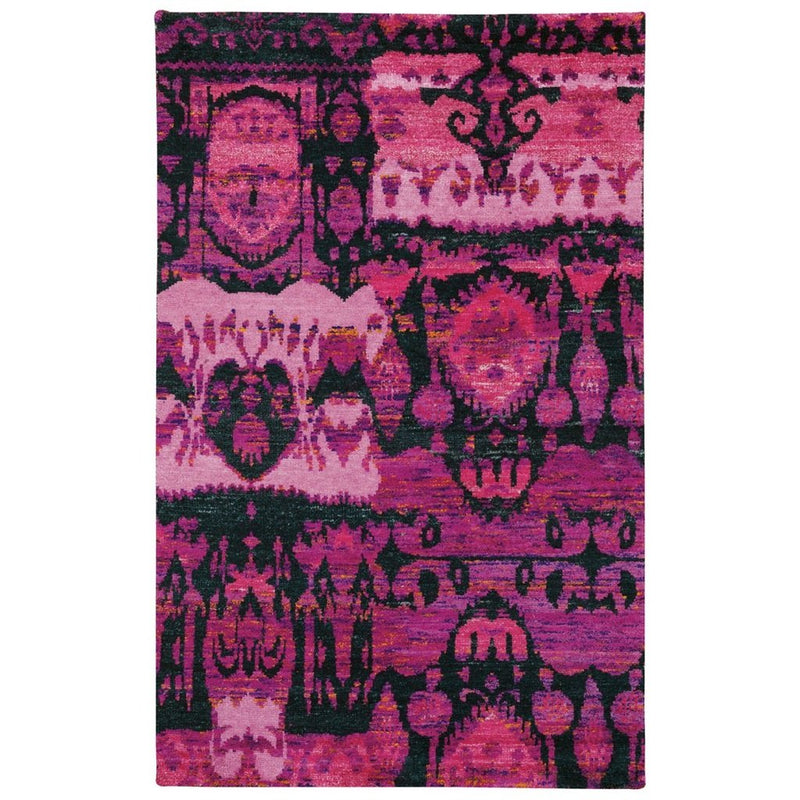 Carousel-Juggler Cotton Candy Hand Knotted Rug Rectangle image
