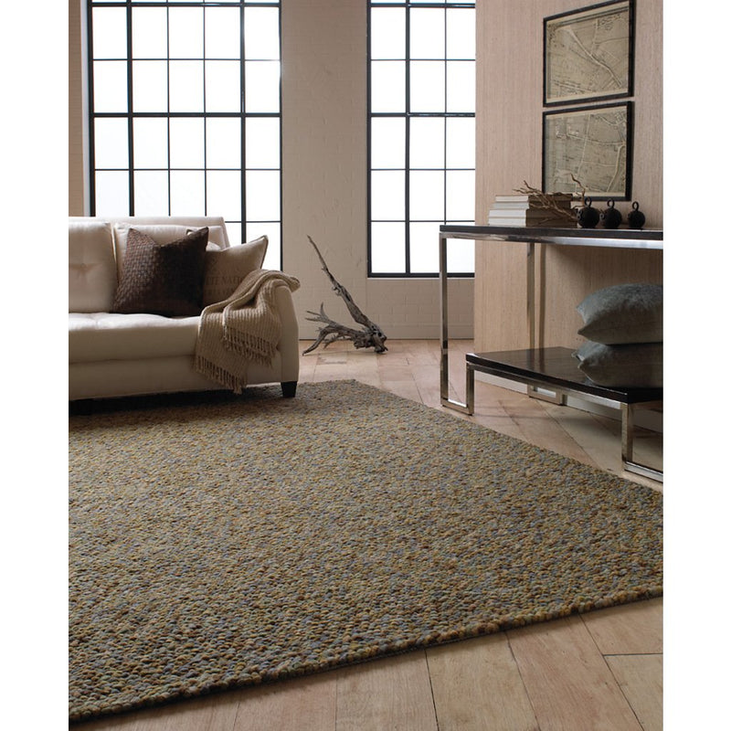 Pebbles Seaglass Hand Knotted Rug Rectangle image