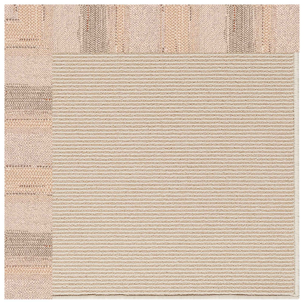 Creative Concepts-Beach Sisal Sicily Sparrow Indoor/Outdoor Bordere Rectangle Corner image