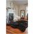 Luxe Shag Ebony Machine Woven Rug Rectangle image