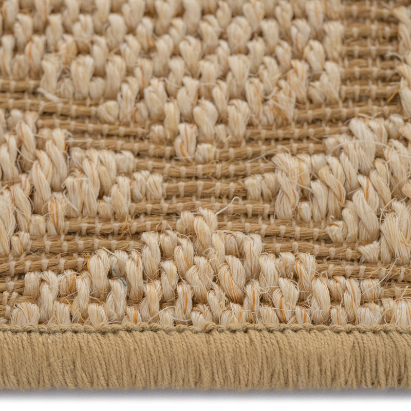 Petra Sand Machine Woven Rug Rectangle Cross Section image